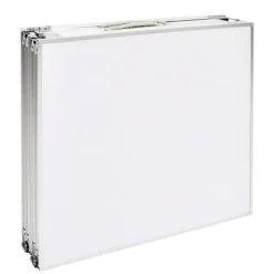 Table pliante de camping en aluminium avec hauteur ajustable