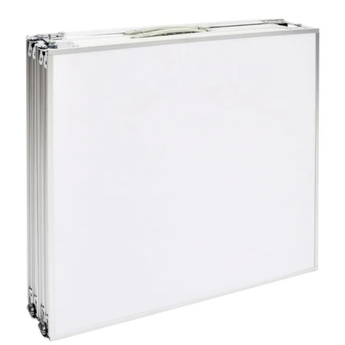 Table pliante de camping en aluminium avec hauteur ajustable