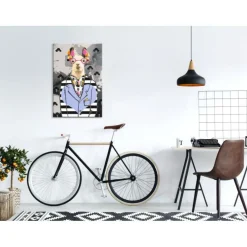 Tableau à Peindre Soi-Même Crazy Alpaca 40x60cm