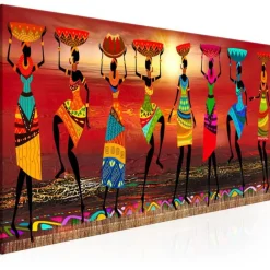 Tableau Imprimé African Women Dancing