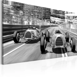 Tableau Imprimé Anciennes Voitures de Course