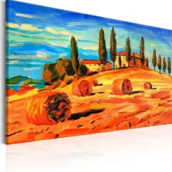 Tableau Imprimé August in Tuscany