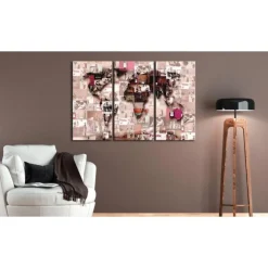 Tableau Imprimé Banksy - Graffiti Collage