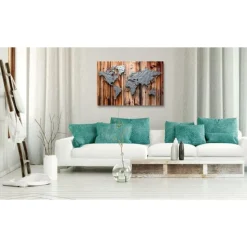 Tableau Imprimé Borders of Modernity