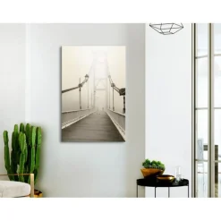 Tableau Imprimé Bridge in the Fog