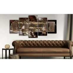 Tableau Imprimé Chestnut Map