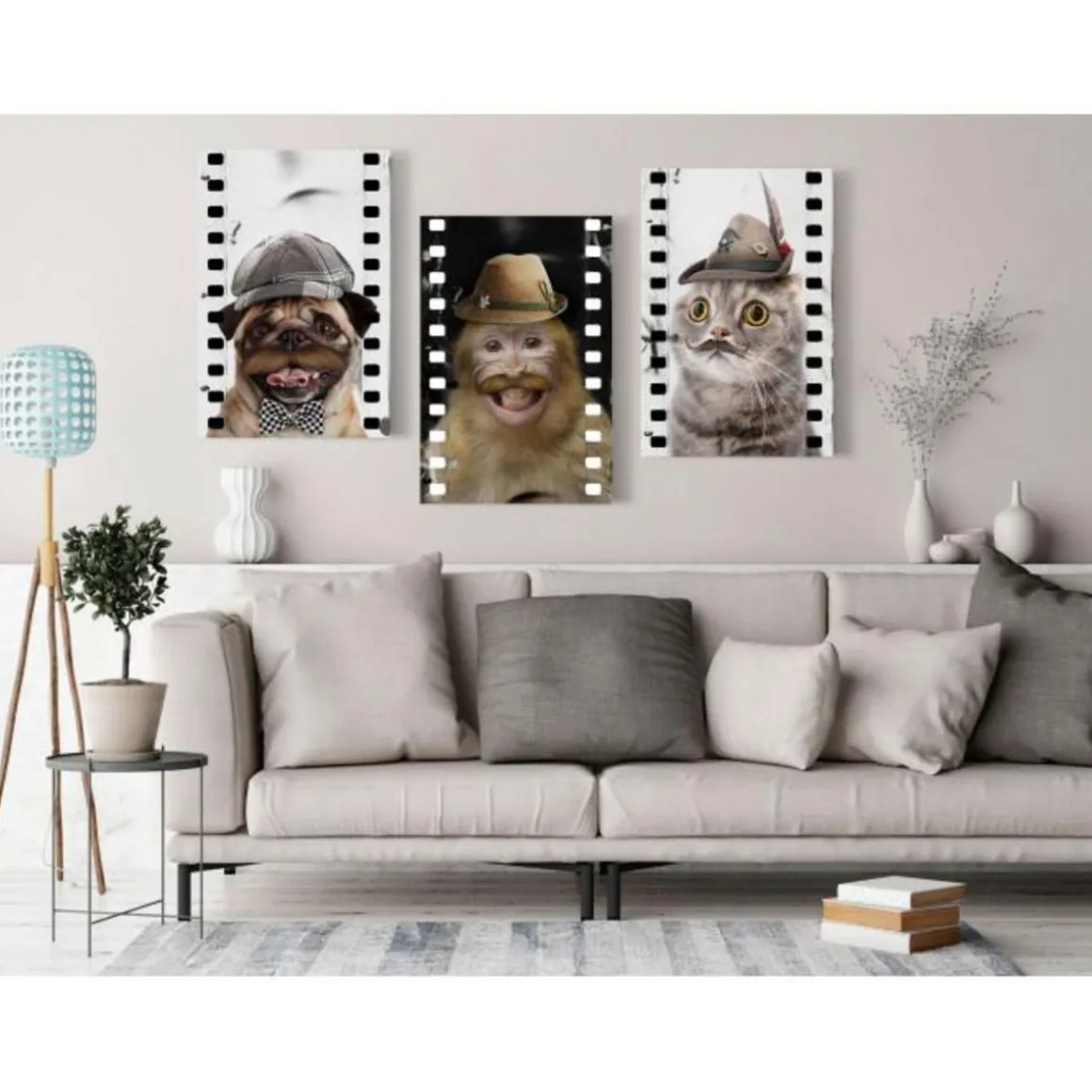 Tableau Imprimé Funny Pets Collection