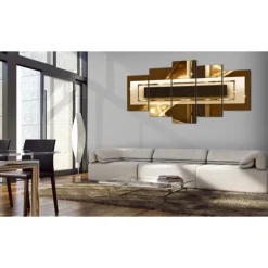 Tableau Imprimé Golden Streak