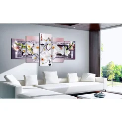 Tableau Imprimé Mysterious Orchid