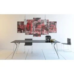 Tableau Imprimé 5 Panneaux Collage