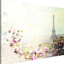 Tableau Imprimé Postcards From Paris Wide