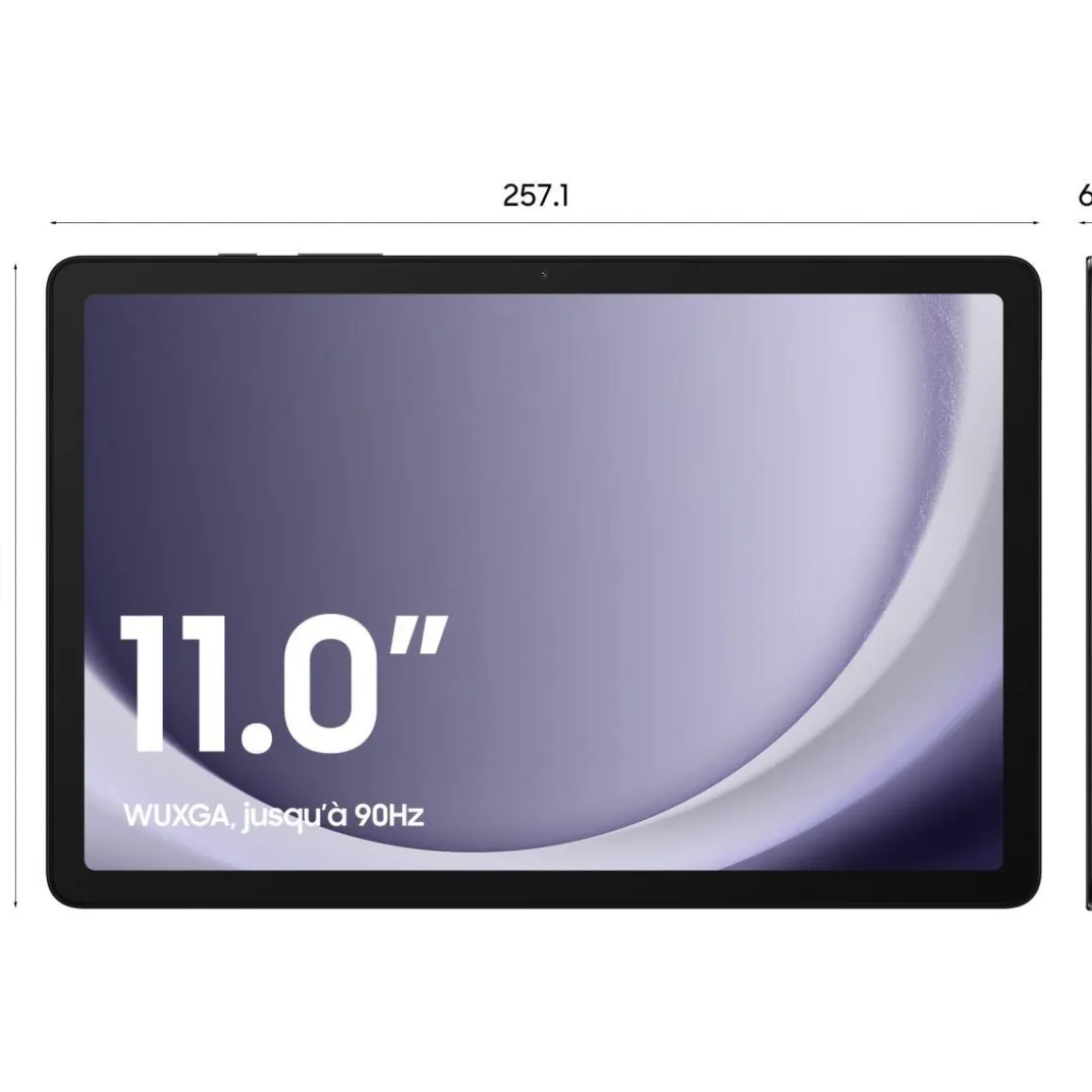 Tablette Android Galaxy Tab A9+ 128Go 5G Gris Anthracite