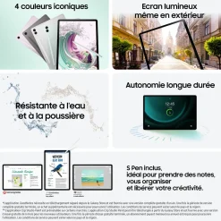 Tablette GALAXY TAB S9FE 128GO - Gris