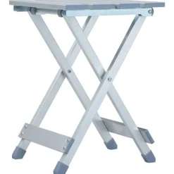Tabouret de camping Aluminium 28x26x39 cm