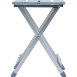 Tabouret de camping Aluminium 28x26x39 cm
