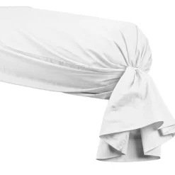 Taie de traversin en percale de coton SOFT PERCALE - 45x185 cm