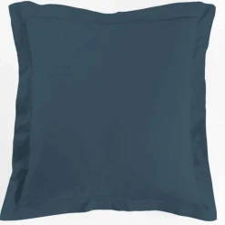 Taie d'Oreiller Lina 63x63cm Bleu Nuit