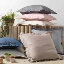 Taie d'Oreiller Percaline 50x70cm Lin