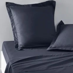 Taie d'oreiller unie en Coton 57 fils ORGANIC