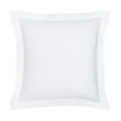 Taie d'oreiller unie en Coton 57 fils ORGANIC