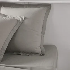 Taie d'oreiller unie en Coton 57 fils ORGANIC