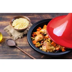 Tajine 32 cm avec manique