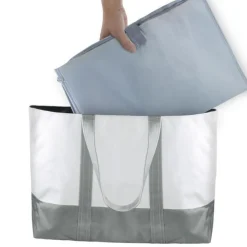 Tapis à Langer de Voyage Baby 68cm Gris