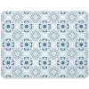 Tapis de Bain à Motifs Atlanta 50x70cm Bleu