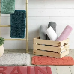 Tapis de Bain Microfibre Vitamine 50x120cm Anthracite