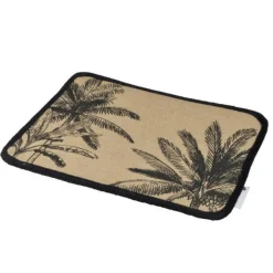 Tapis de Repas pour Animaux Bahia 45cm Beige