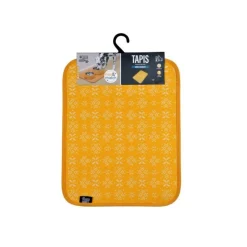 Tapis de Repas pour Chien & Chat Ethnic 45cm Moutarde