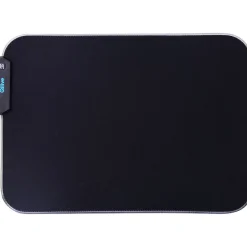 Tapis de souris avec LED Q.3495 - Noir