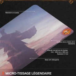 Tapis de souris Qck XXL WOW Edition