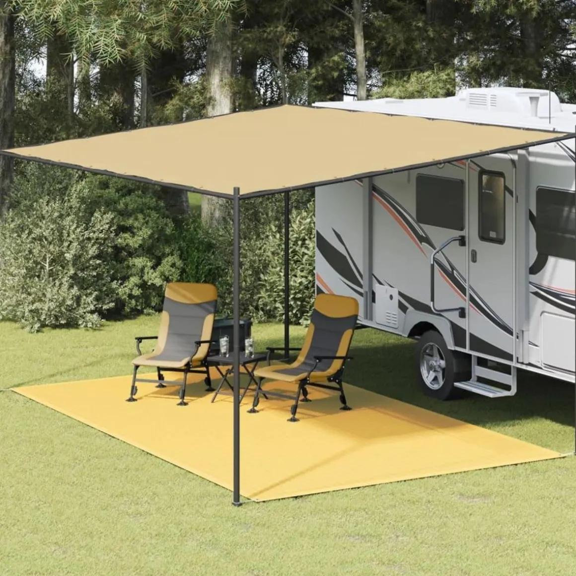 Tapis de tente 300x500 cm Beige