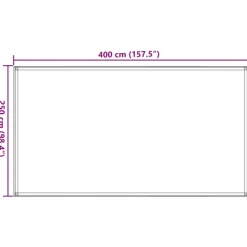 Tapis de tente 250x400 cm Bleu