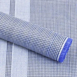 Tapis de tente 650x300 cm Bleu