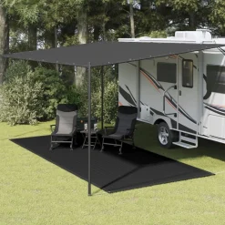 Tapis de tente 250x550 cm Noir