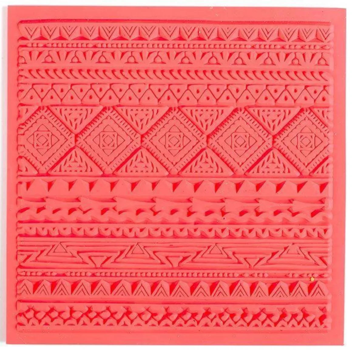 Tapis de texture pour pâte polymère - Ethnique