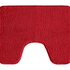 Tapis de toilette uni en polyester 50x40cm