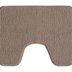 Tapis de toilette uni en polyester 50x40cm