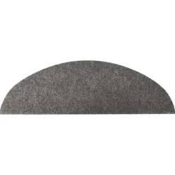 Tapis d'escalier autocollants 15 pcs 56x17x3 cm Gris