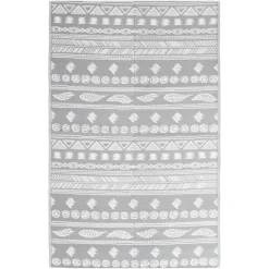 Tapis d'exterieur Gris 160x230 cm PP