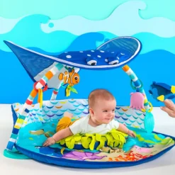 Tapis d'éveil avec lumière Mr Ray Ocean Nemo