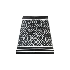 Tapis extérieur - 160x240cm - Noir - INCA