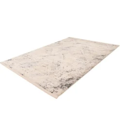 Tapis Imprimé Antique Délavé Palace Beige