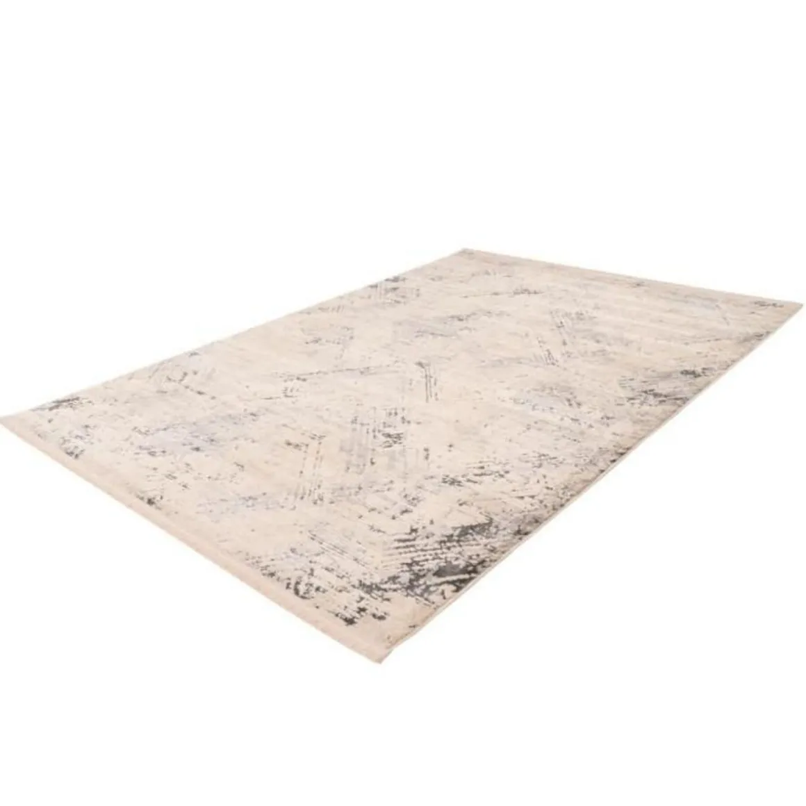 Tapis Imprimé Antique Délavé Palace Beige