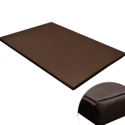 Tapis plat pour chiens Rectangulaire Marron Taille L