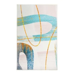 Tapis Tissé à Poils Plats Picassa IV Multicolore