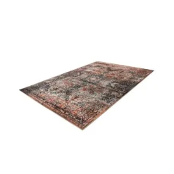 Tapis Tissé Vintage à Poils Plats Saphira Beige