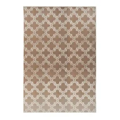 Tapis Vintage Fait Main Monroe I Taupe